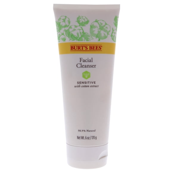 Limpiador facial sensible de Burts Bees para unisex - Limpiador de 6 oz
