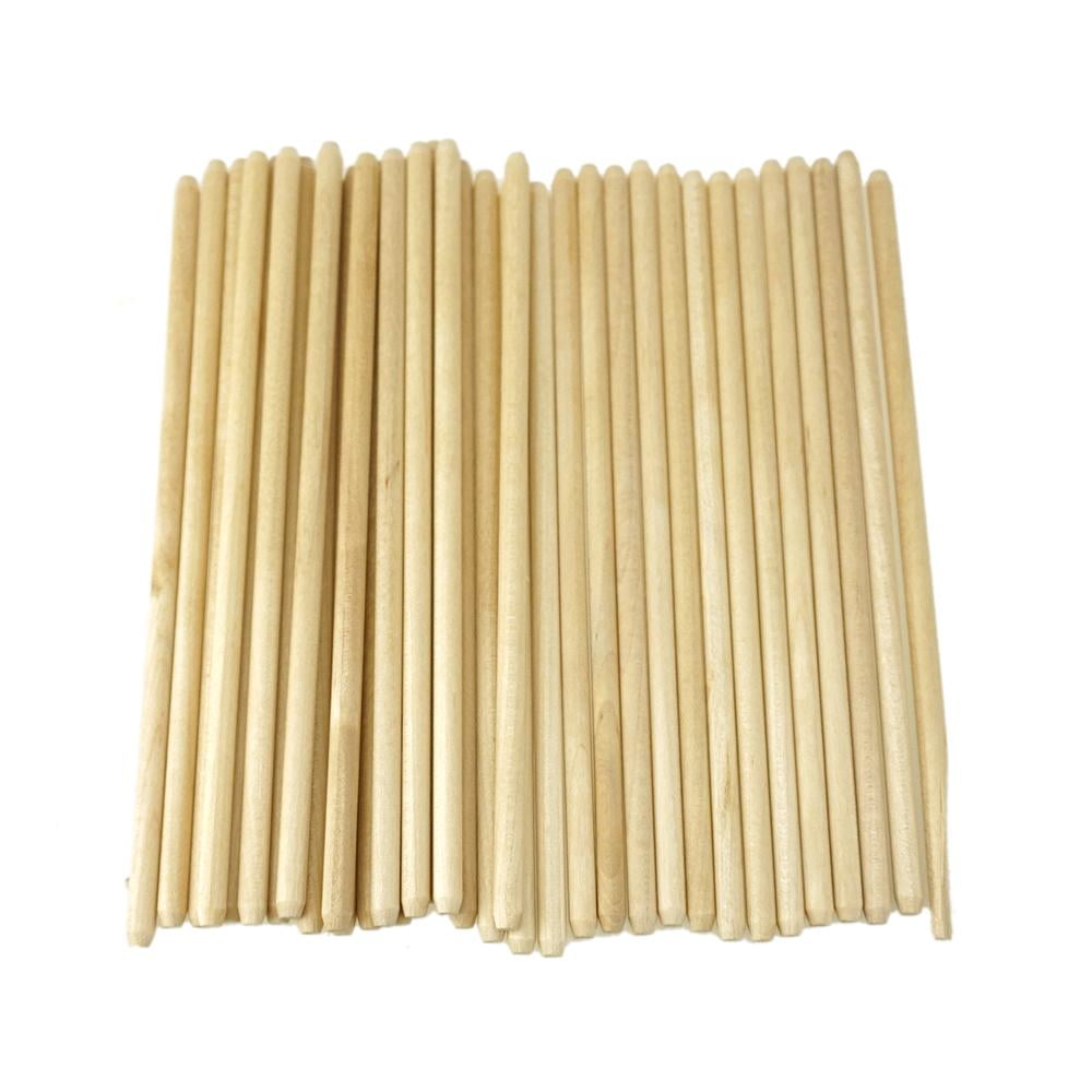 Wooden Craft Dowel Sticks, Natural, 61/4Inch, 35Count