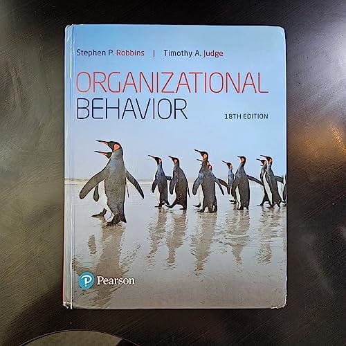 Pre-Owned Organizational Behavior, 18Th Edition, 9780134729329, 0134729323, Paperback,