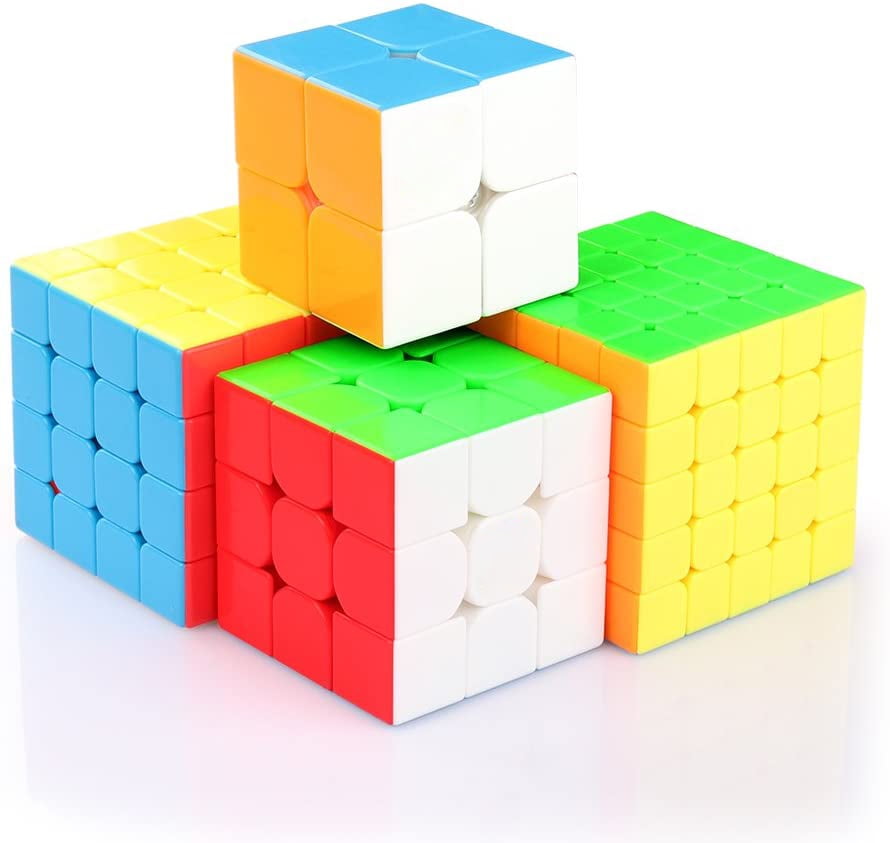 Rubiks Cube 5X5 4X4 2X2 Plus Gift Key Chain 