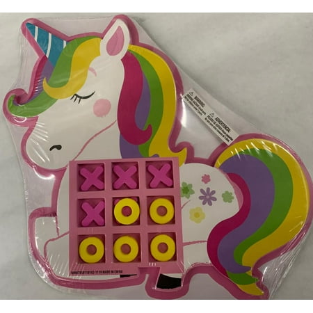 Way To Celebrate Unicorn Tic Tac Toe
