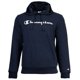 thumbnail image 1 of Champion Sudadera con capucha para hombre - Sudadera con capucha, Soft Compact Basic, felpa, logotipo bordado. Azul oscuro L (Large), 1 of 3