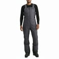 thumbnail image 5 of JUUYY Men's Insulated Waterproof Ski Bib Overalls Waterproof Windproof Snowpants Winter Ski Jumpsuits Snowboarding Pants Snow Ski Overalls Dark Gray XL, 5 of 9