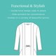 thumbnail image 5 of Robe Posh Peanut Sailor, color azul liso, talla L/XL 8-14, 5 of 6