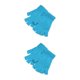 thumbnail image 1 of Qarigey Mitones de punto de invierno Calentador de manos Cubre Color sólido Unisex Adultos Medios guantes Cielo azul 2Conjunto, 1 of 6