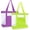 Plum-purple+green, variant on 2Pack Lightweight Mesh Tote Bag,Sandproof Beach Bags with Zipper &Double Pocket For Groceries,Poolside,Travel,Towels