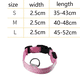 thumbnail image 3 of Collar de perro LED reflectante de nailon, collar de perro emisor de luz recargable por USB,, 3 of 5
