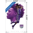 thumbnail image 3 of NBA Sacramento Kings - De'Aaron Fox 17 Wall Poster with Push Pins, 14.725" x 22.375", 3 of 3