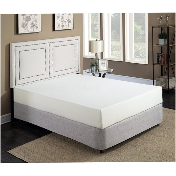 10 Inch California King Gel Memory Foam Mattress, Medium Firm, CertiPUR-US Certified, Cooling Gel Infusion, Pressure Relieving, Bed in a Box