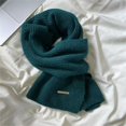thumbnail image 3 of New Solid Color Wool Knitted Scarf Winter All-match  Style Scarf High-end Men‘s Gift, 3 of 6