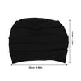 thumbnail image 2 of MERRYHAPY Gorro Turbante Para Quimioterapia En Negro Con Estilo Multifuncional Para Uso Y Exterior, 2 of 7
