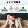 thumbnail image 4 of EliaValth Bunion Corrector for Women, Adjustable Big Toe Brace with Knob & Angled Plates, Toe Alignment Support for Hallux Valgus Relief,  Large Size, 2 Pack, 4 of 13