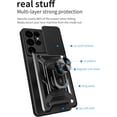 thumbnail image 2 of REQO Compatible with Samsung Galaxy S25 Ultra Case，Compatible with Samsung Galaxy S25 Ultra Phone Case Cover [Screen Protector][Hard PC + Soft Silicone][Support Protective Ringt], 2 of 7