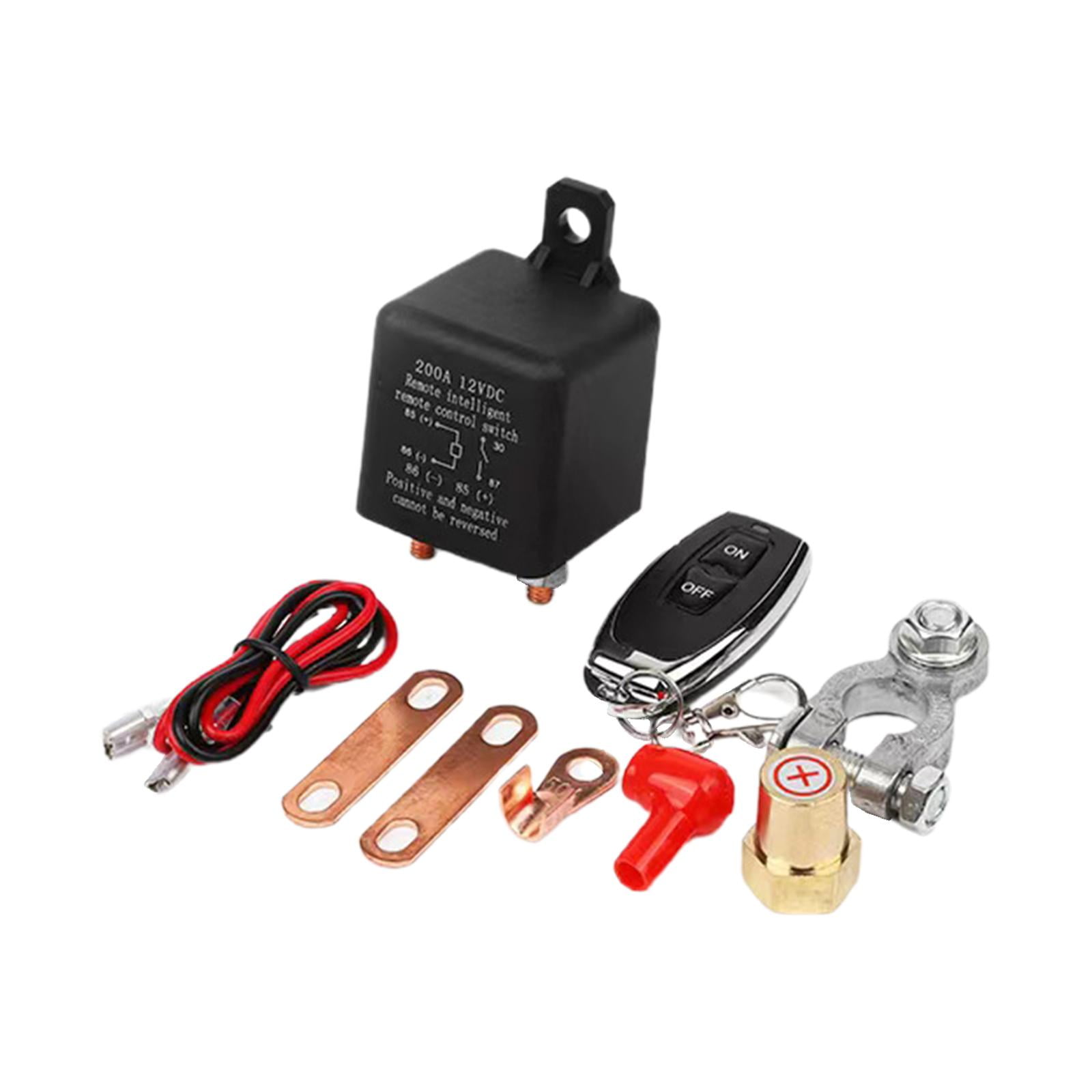Power Cut Off Switch Relay Integrated 12V 120A/200A Universal Accessory