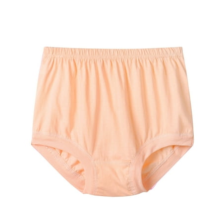 Annhoo Cotton Underwear for Women Plus Size Baggy High Waisted Full Coverage Panties Casual Breathable Underpants