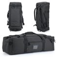 thumbnail image 1 of Bolsa de lona VEAGIA 86L para viajes, gimnasio y deportes que repele el agua, 1 of 7