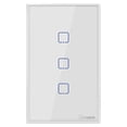thumbnail image 1 of T0US3C-TX Interruptor de luz de pared WiFi inteligente de 3 bandas APLICACIÓN / Temporizad Romacci Interruptor inteligente, 1 of 7