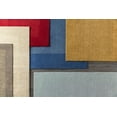 thumbnail image 7 of Mark&Day Wool Rugs, 6x6 Reims Modern Dark Blue Square Area Rug, Blue Carpet for Living Room, Bedroom or Kitchen (6' Square), 7 of 7