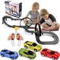 thumbnail image 1 of Set de pista de carreras de Slot Car ANNKIE de 7 m con 4 coches, bucle y crossover, 1 of 7