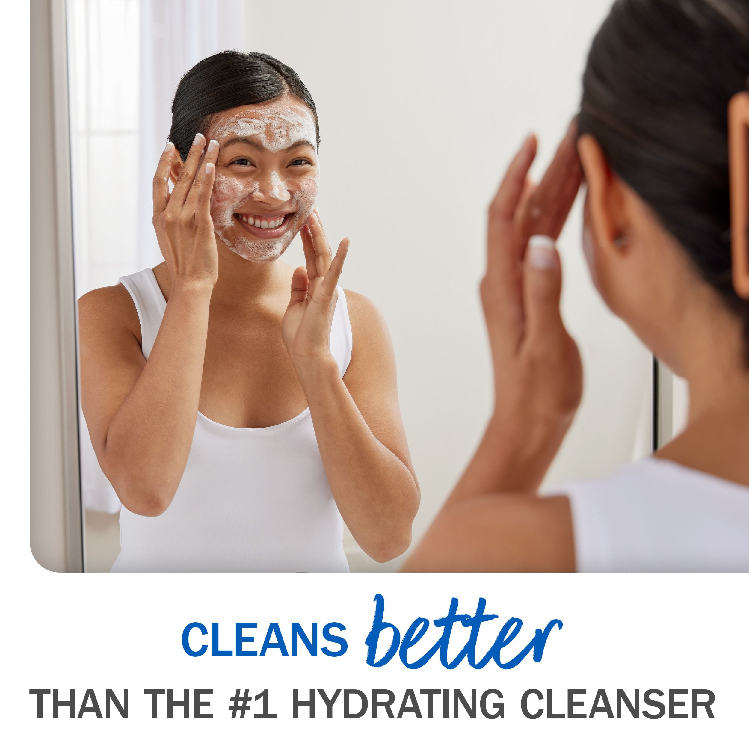 Nettoyant fondant pour le visage Olay + Rétinol, nettoyant pour le visage activé par l’eau, 32 unités, pour nettoyer, tonifier et rafraîchir la peau 32CT