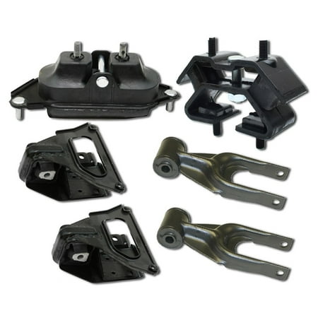 1999 Pontiac Grand Prix Window Regulator K1106 Fits 2006-2008 Pontiac Grand Prix 3.8L w/o Turbo Motor & Trans Mount Set 6PC : A2906 A5309 A5309 A2866 A2866 A2818 ()
