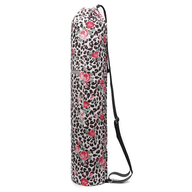 Yoga Mat Bag Multiuse Creative Canvas Fitness Mat Bag Exercise Mat Bag for Sport