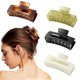 thumbnail image 5 of Juego de 8 pinzas para el cabello grandes, pinzas para el cabello antideslizantes, pinzas para el cabello con garras para cabello grueso y fino, accesorios para peinar el cabello para mujeres, 2, 5 of 5