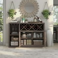 thumbnail image 2 of Furniture of America Sauterne Wood Multi-Storage Buffet in Distressed Gray, 2 of 5