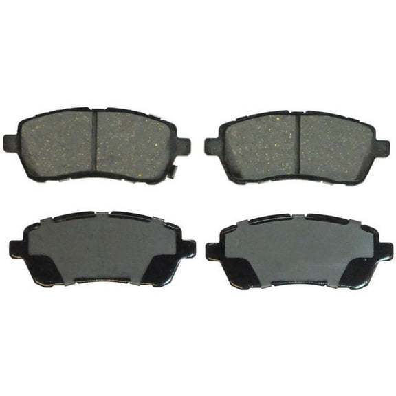 Front Brake Pad Set - Compatible with 2011 - 2014 Mazda 2 2012 2013