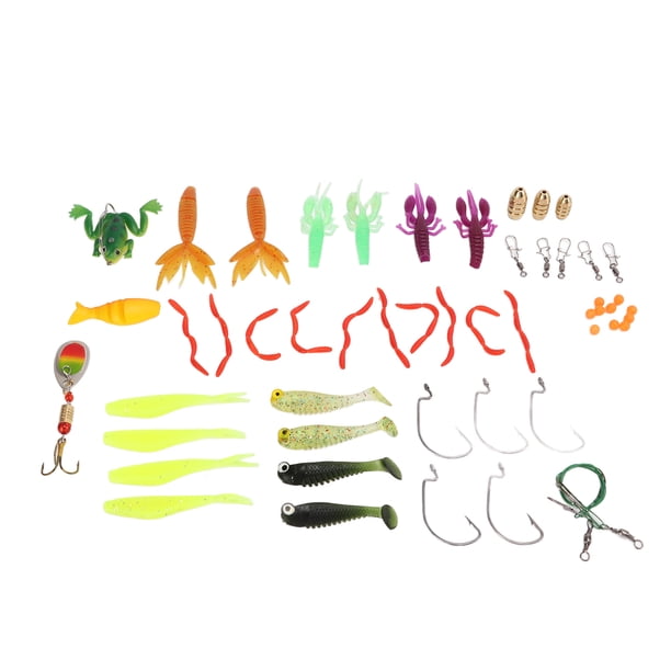 Juego de cebo para señuelos de pesca kit completo de señuelos de pesca artificiales ligeros y duraderos para agua dulce para agua de mar ANGGREK Otros