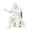 White, variant on 3D Printed Warrior Figure Pen Storage Stand Shatterproof Plastic Desktop Organiser For Teachers Writers Collectors Gift
