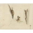 thumbnail image 2 of Reinier Craeyvanger 24x20 Gold Ornate Framed and Double Matted Museum Art Print Titled - Dead Pheasant and Two Dead Hares (1822 - 1880), 2 of 4