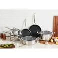 thumbnail image 3 of ZWILLING Peak 10-pc Stainless Steel Ceramic Nonstick Dual Performance Cookware Set, 3 of 7