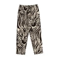 thumbnail image 6 of Uemuo Leopard And Zebra1 Pattern Women's Wide Leg Palazzo Lounge Pants with Pockets Light Weight Loose Comfy Casual Pajama Pants-Small, 6 of 9