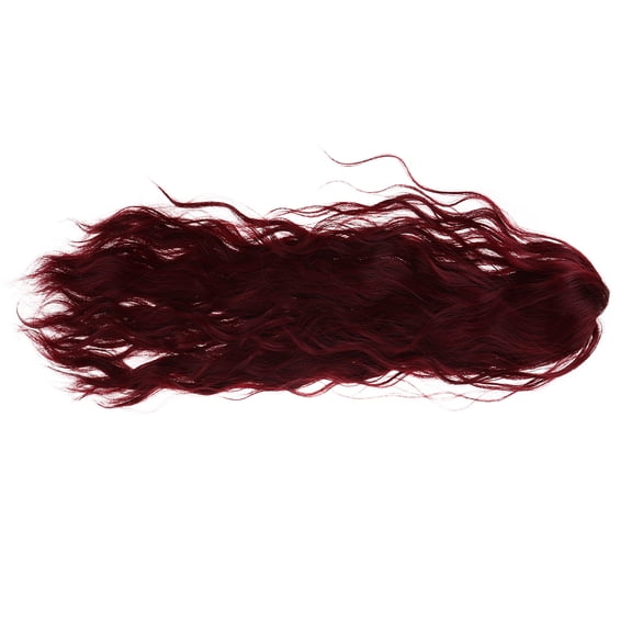 DEEPCRAFF Ponytail Hair Extensions Synthetic Rosy for Women 1Pack 19.7x2.0x2.0in