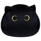 thumbnail image 3 of Almohada de juguete de felpa para gato negro 3D lindo juguete de felpa con forma de gato diseño sofá almohada grasa, 3 of 10