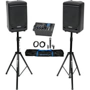 Samson Expedition XP300 300w Portable 6" PA DJ Speaker+Active Mixer+Wireless Mic