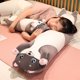 thumbnail image 4 of Almohada Husky de peluche para decoración del hogar, cojín suave y largo de 130cm para dormir, regalo de cumpleaños, 4 of 5
