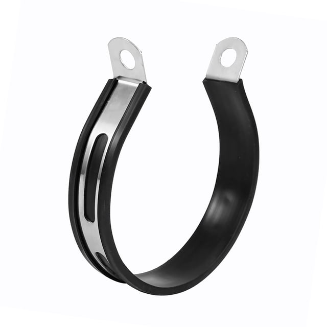 Monta Del Escape De La Motocicleta Silenciador Silenciador Soporte De Soporte De Montaje De Acero Inoxidable Plata Negra Conveniente Práctica Universal Fit Universal