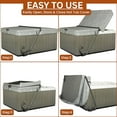thumbnail image 5 of Outdoor Solutions Inc. Lazy Lifter® Heavy-Duty Hot Tub Cover Lifter, Spa Cover Lift for 6'-8' Hot Tubs, Extra Large Footplate for Stability That Fits Under The Tub, 5 of 15