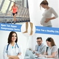 thumbnail image 3 of 3 Pairs Medical Sport Compression Socks - 15-20mmhg Graduated Knee-High Support for Men & Women, Ideal for Soccer, Running, and Nurses, 3 of 6