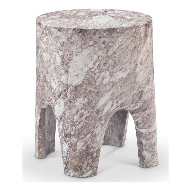 Afuera Living Table d'Appoint Contemporain Brun pour Intérieur/extérieur en Béton