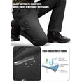thumbnail image 4 of Pantalones cargo FREE SOLDIER para hombre con forro polar softshell para exteriores, 4 of 8
