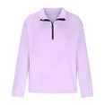 thumbnail image 2 of Patlollav Fall New Womens Tops Fashion Casual Long Sleeve Lapel Flannel Sweater, 2 of 6