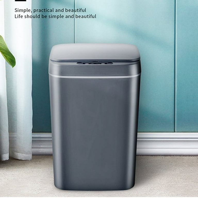 14L/16L Home Smart Induction Trash Can Bathroom Automatic
