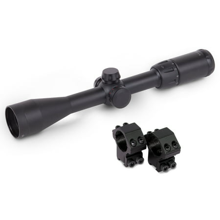 CenterPoint Rifle Scope 3-9x50mm with Picatinny Rings, TAG BDC (Best Scope For 223 Bolt Action Rifle)