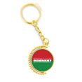 thumbnail image 1 of Anillo de oro de metal llavero Hungría País bandera Unbranded, 1 of 3