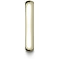thumbnail image 2 of Womens 14K Yellow Gold, 4mm Slim Profile Comfort-Fit Wedding Band (sz 14), 2 of 3