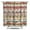 White-8, variant on Boho Chic Waterproof Bathroom Shower Curtain with Tribal and Nordic Style Patterns Artistic Earthy Vintage Fabric Shower Curtain Includes Plastic Hooks for Easy Installation Ideal for Rental Units and