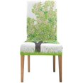 thumbnail image 2 of ABPHQTO Árbol de cerezo en primavera Funda protectora para silla elástica Funda de asiento para comedor Hotel Fiesta de bodas Juego de 6, 2 of 4